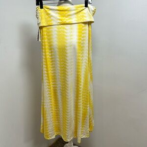 Yellow LuLaRoe Maxi Skirt